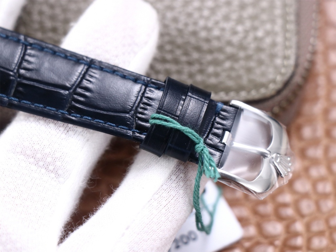 Blue men's wristwatch - 图片 9