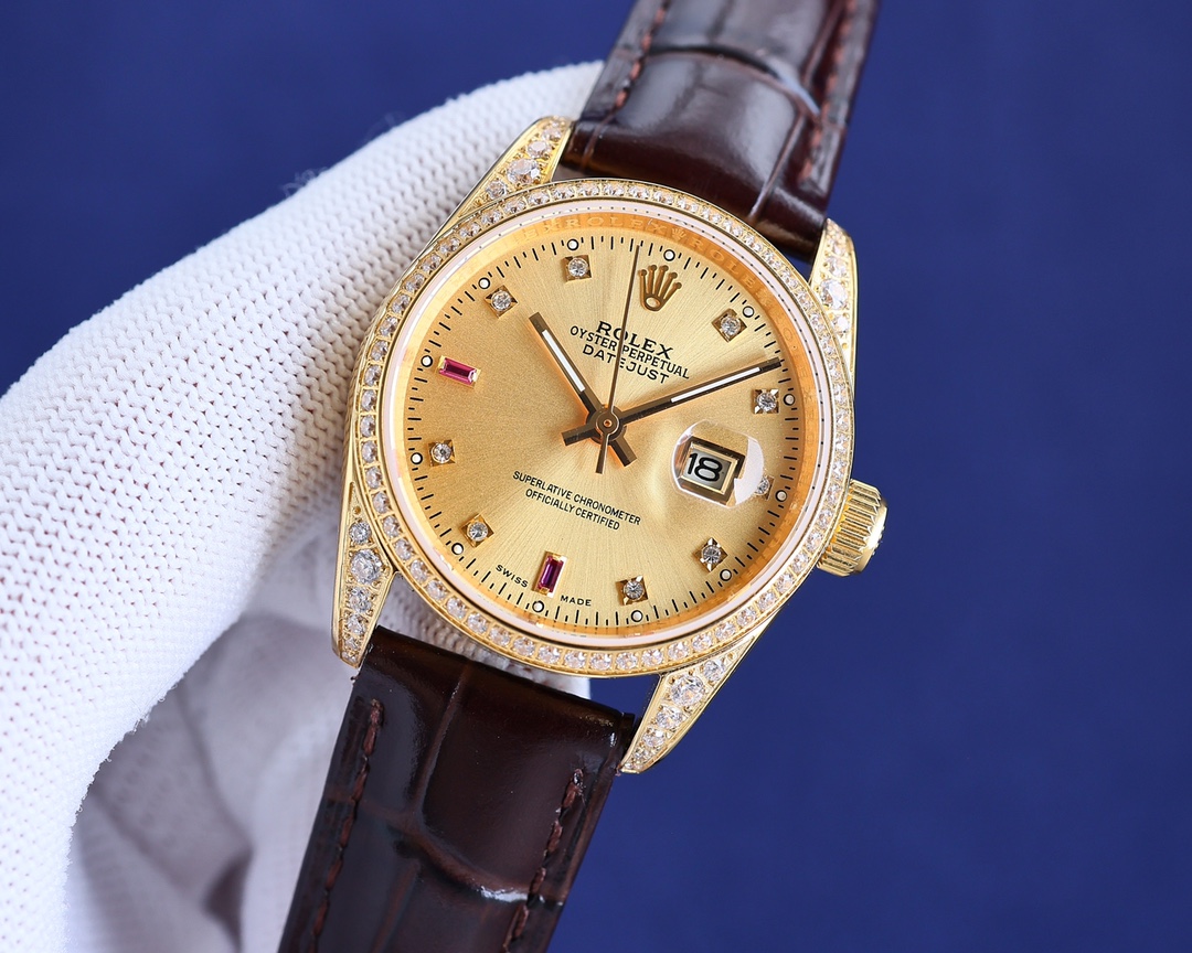 Oyster Perpetual Datejust Watch (Brown) - 图片 5