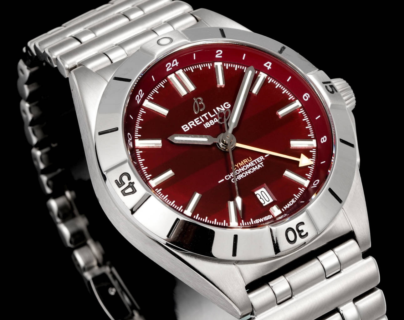 BREITLING, the mechanical chronograph series A32398101M1A1 - 图片 3