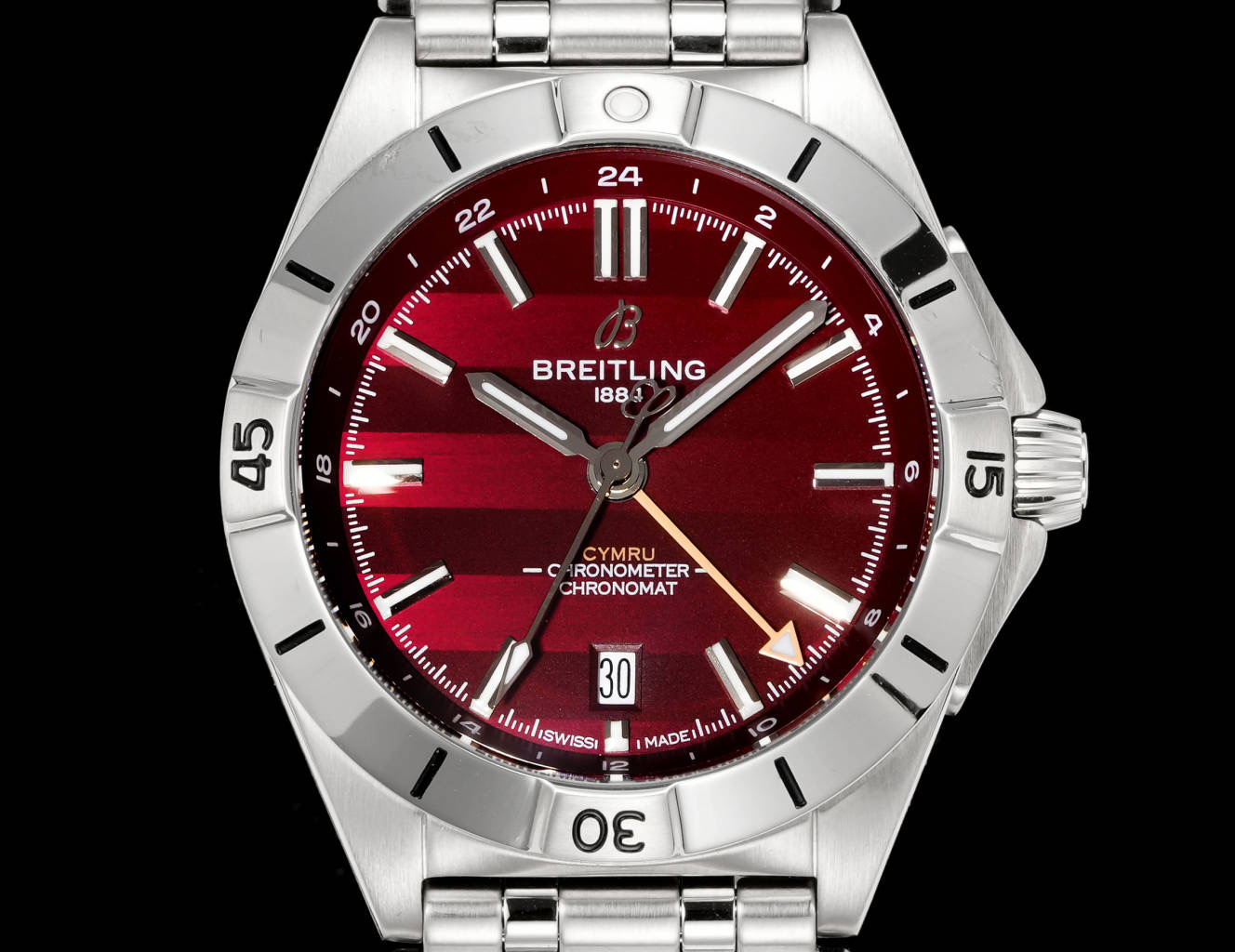 BREITLING, the mechanical chronograph series A32398101M1A1 - 图片 4