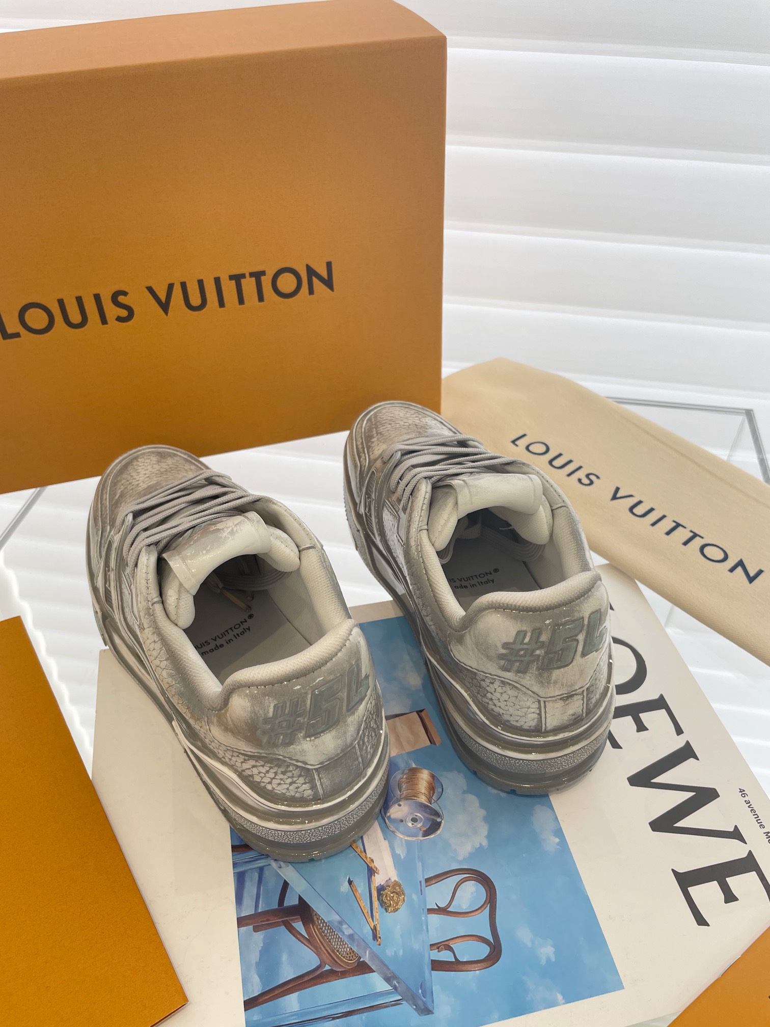 LV TRAINER Couple's Sneakers
