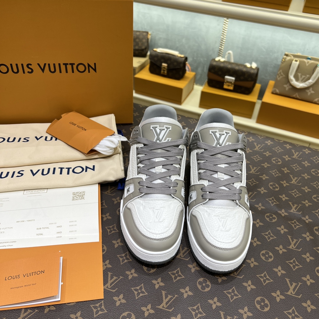 The latest LV Trainer runway model