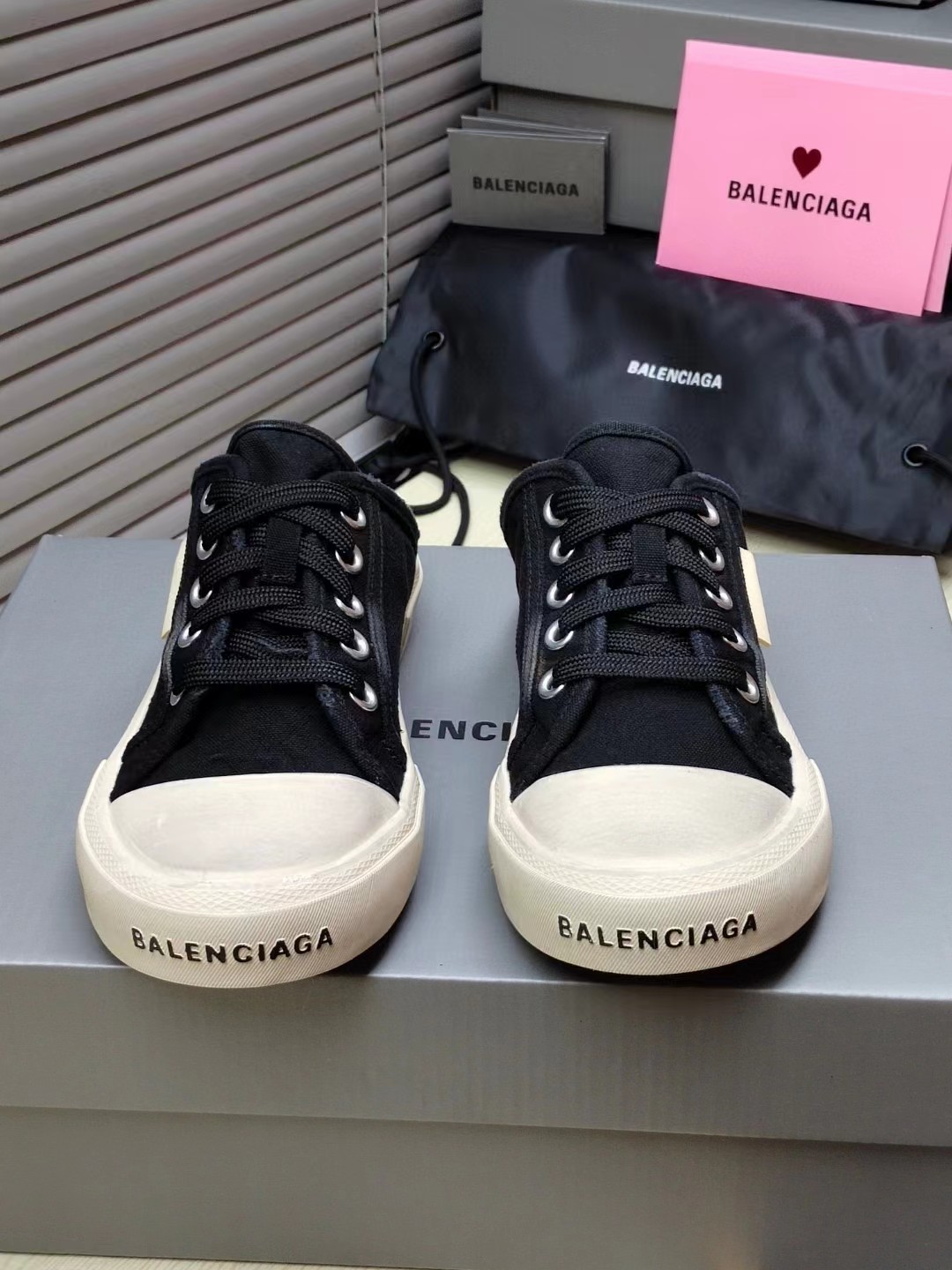 Balenciaga-Canvas Half-Slip Casual Shoes - 图片 9