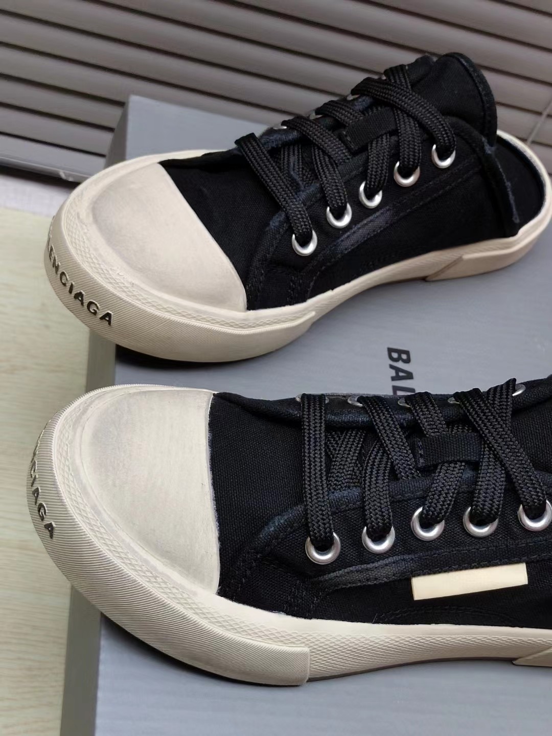 Balenciaga-Canvas Half-Slip Casual Shoes - 图片 8