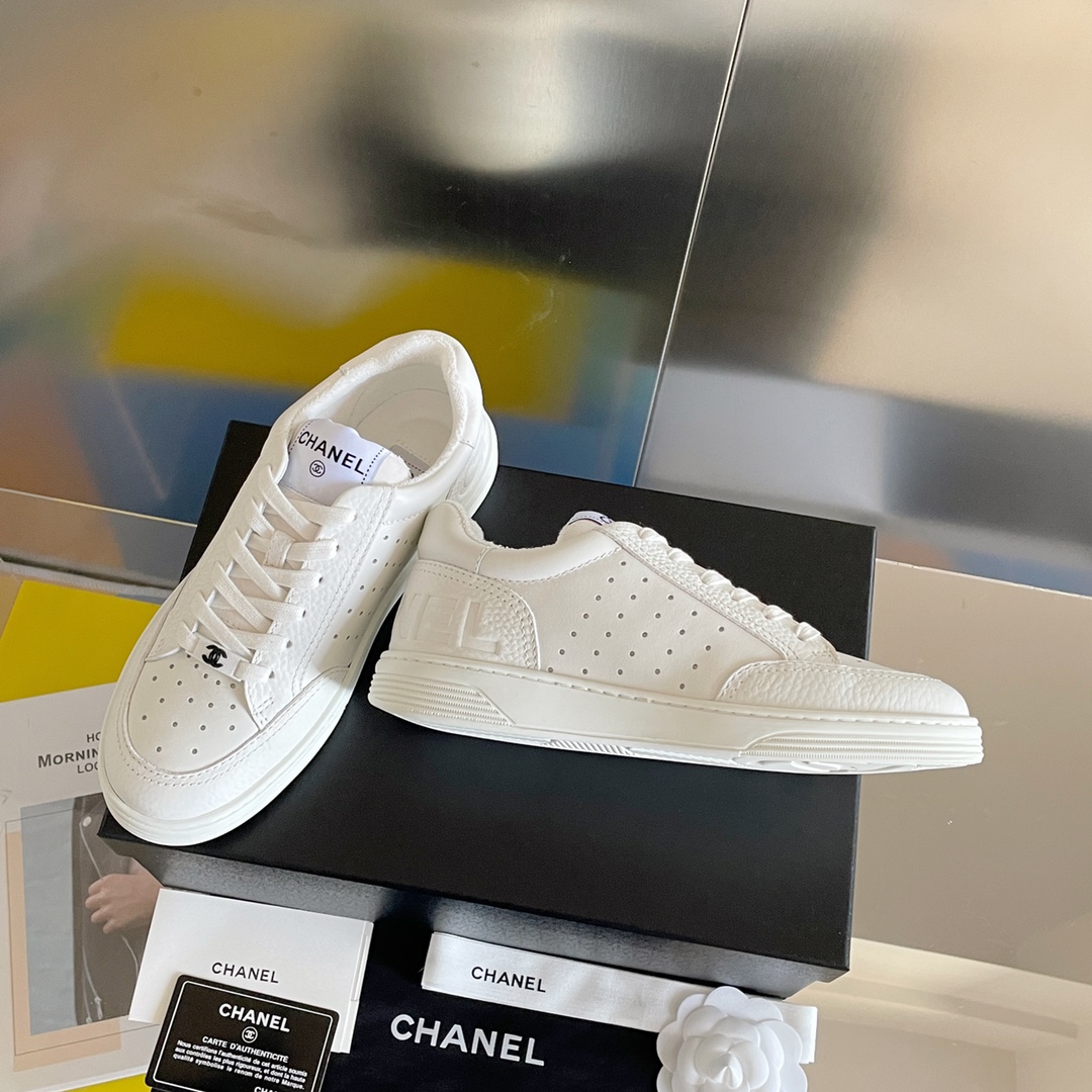 Chanel22P white shoes - 图片 22