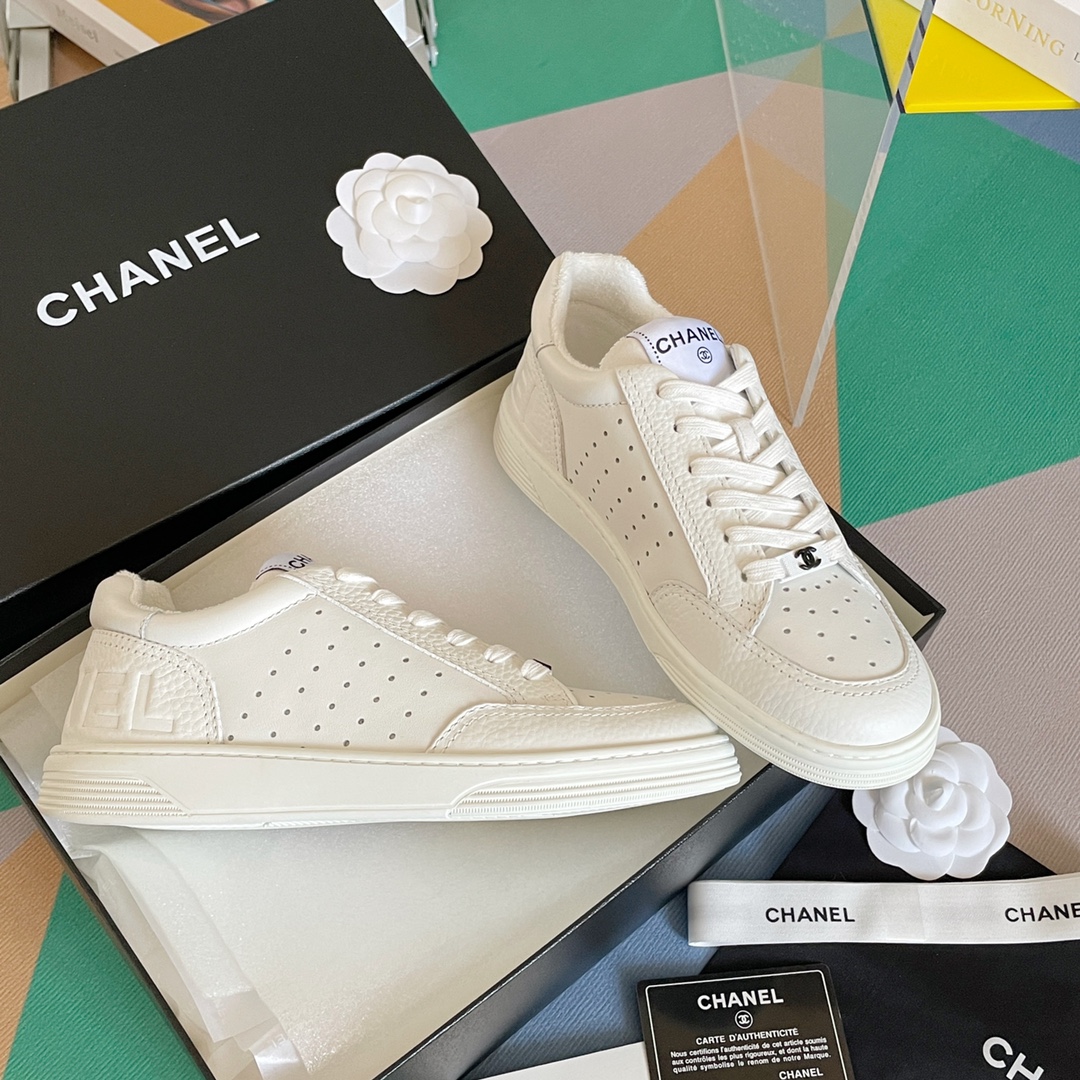Chanel22P white shoes - 图片 23