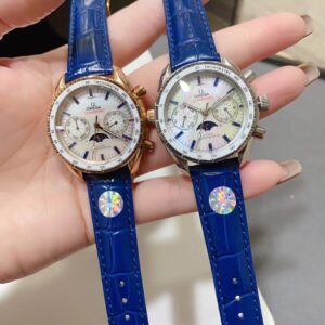 The brand new Omega Seamaster Moonphase shines brigh