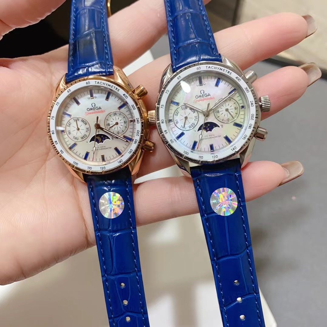 The brand new Omega Seamaster Moonphase shines brigh