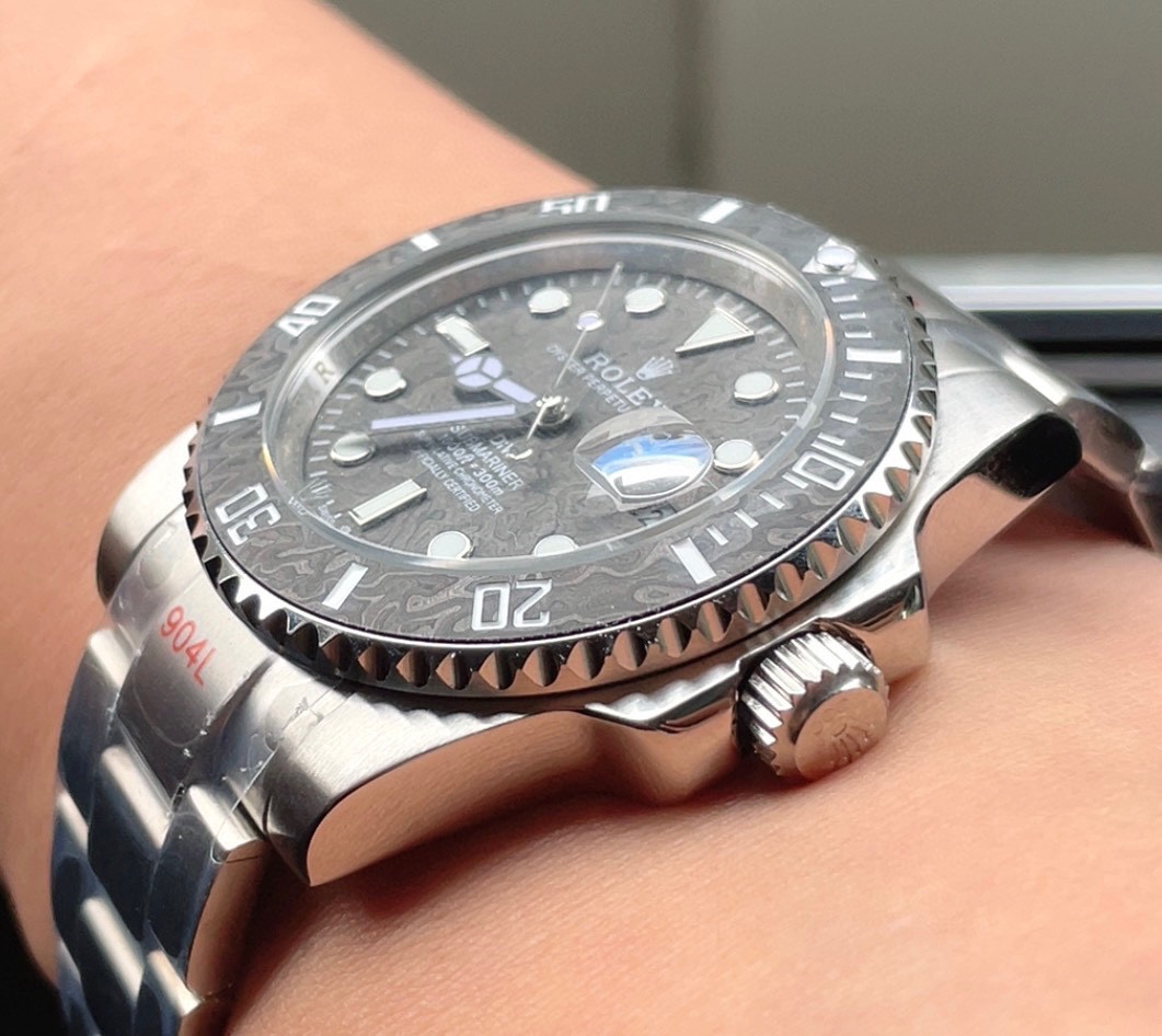 Carbon Fiber Ceramic RingDIW Submariner PARAKEETNew Custom Model SUB Water Ghost - 图片 5