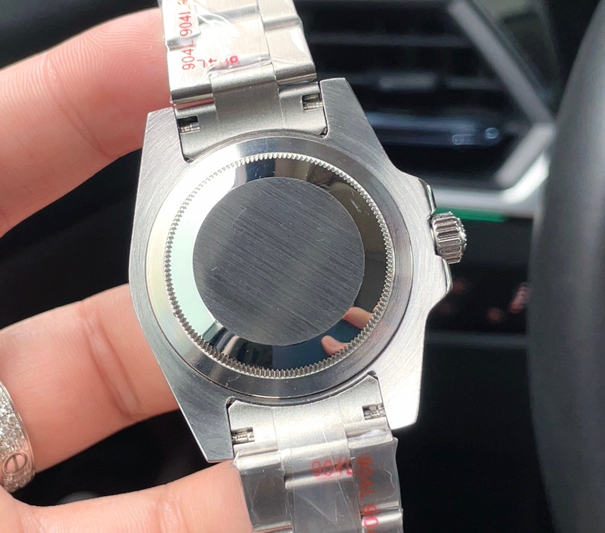 Carbon Fiber Ceramic RingDIW Submariner PARAKEETNew Custom Model SUB Water Ghost - 图片 7