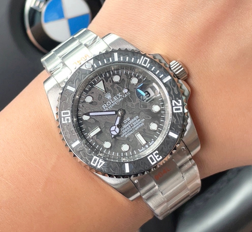 Carbon Fiber Ceramic RingDIW Submariner PARAKEETNew Custom Model SUB Water Ghost - 图片 9