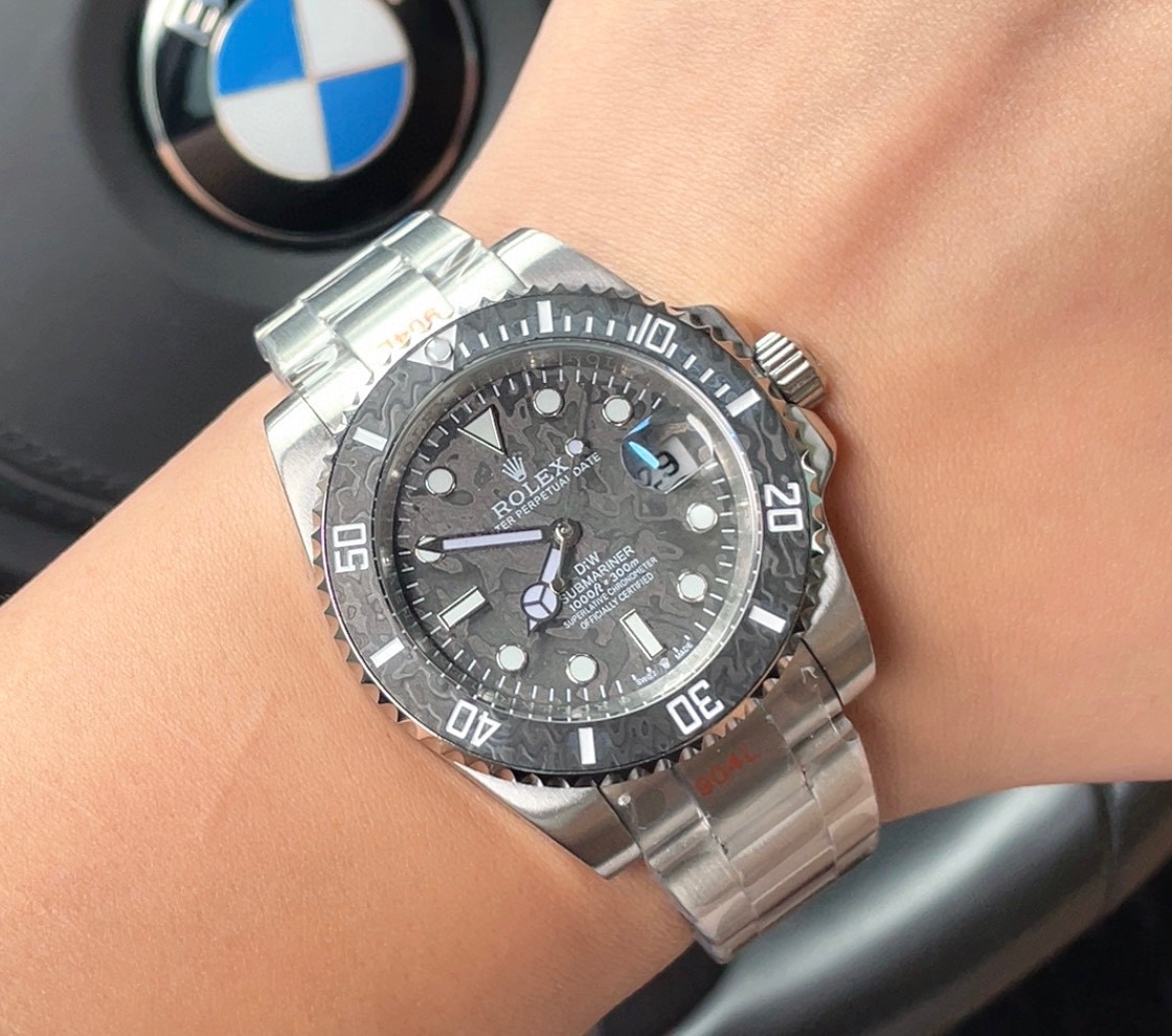 Carbon Fiber Ceramic RingDIW Submariner PARAKEETNew Custom Model SUB Water Ghost - 图片 10