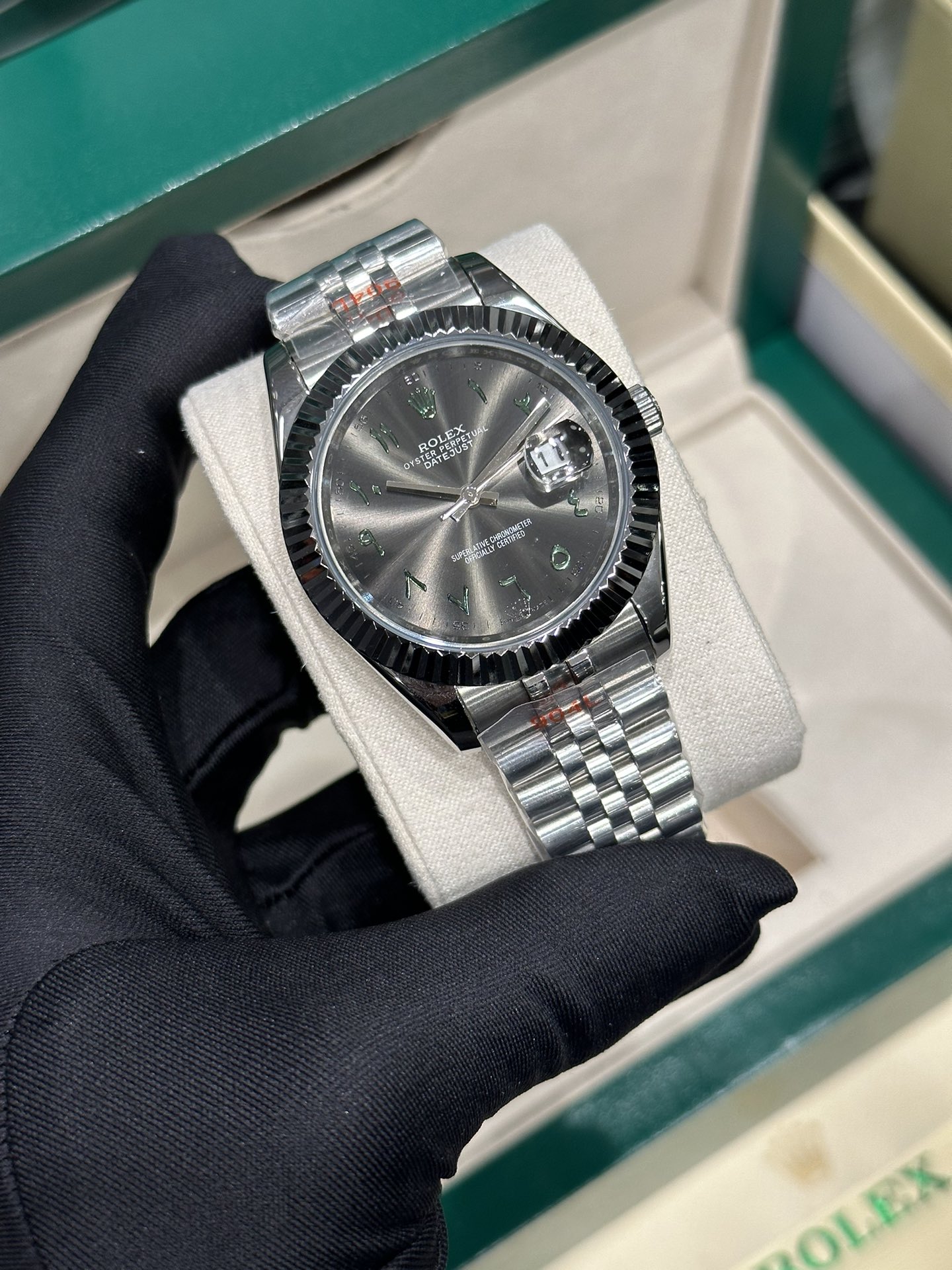 Rolex Datejust Men's Model with Arabic Numerals Dial Series - 图片 4