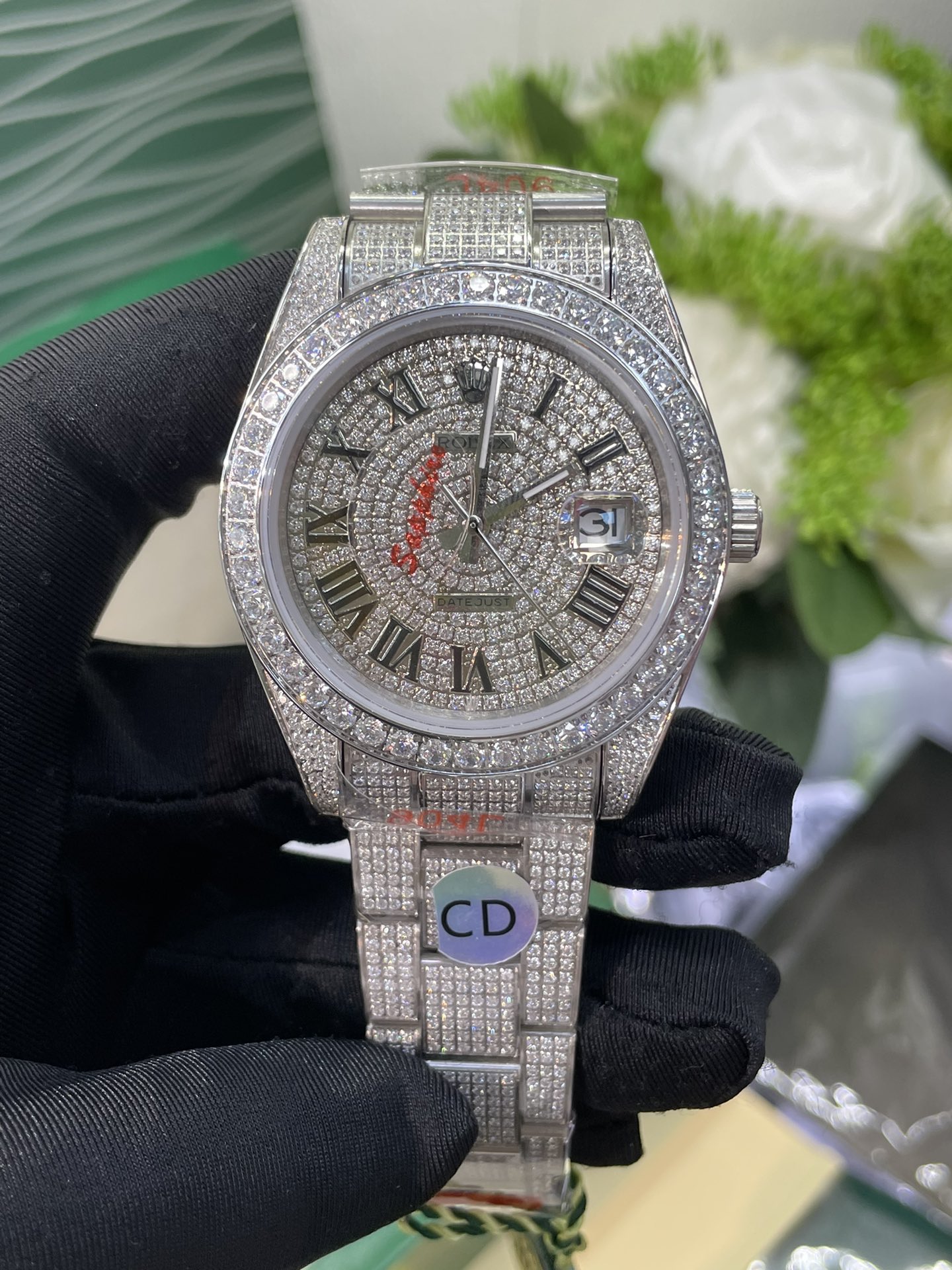 Diamond - Set Luxury Watch