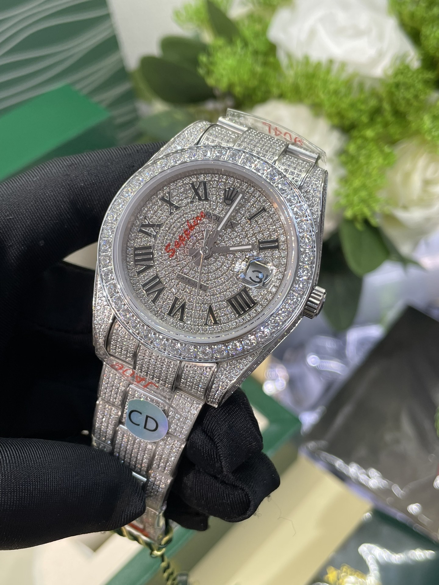 Diamond - Set Luxury Watch - 图片 2