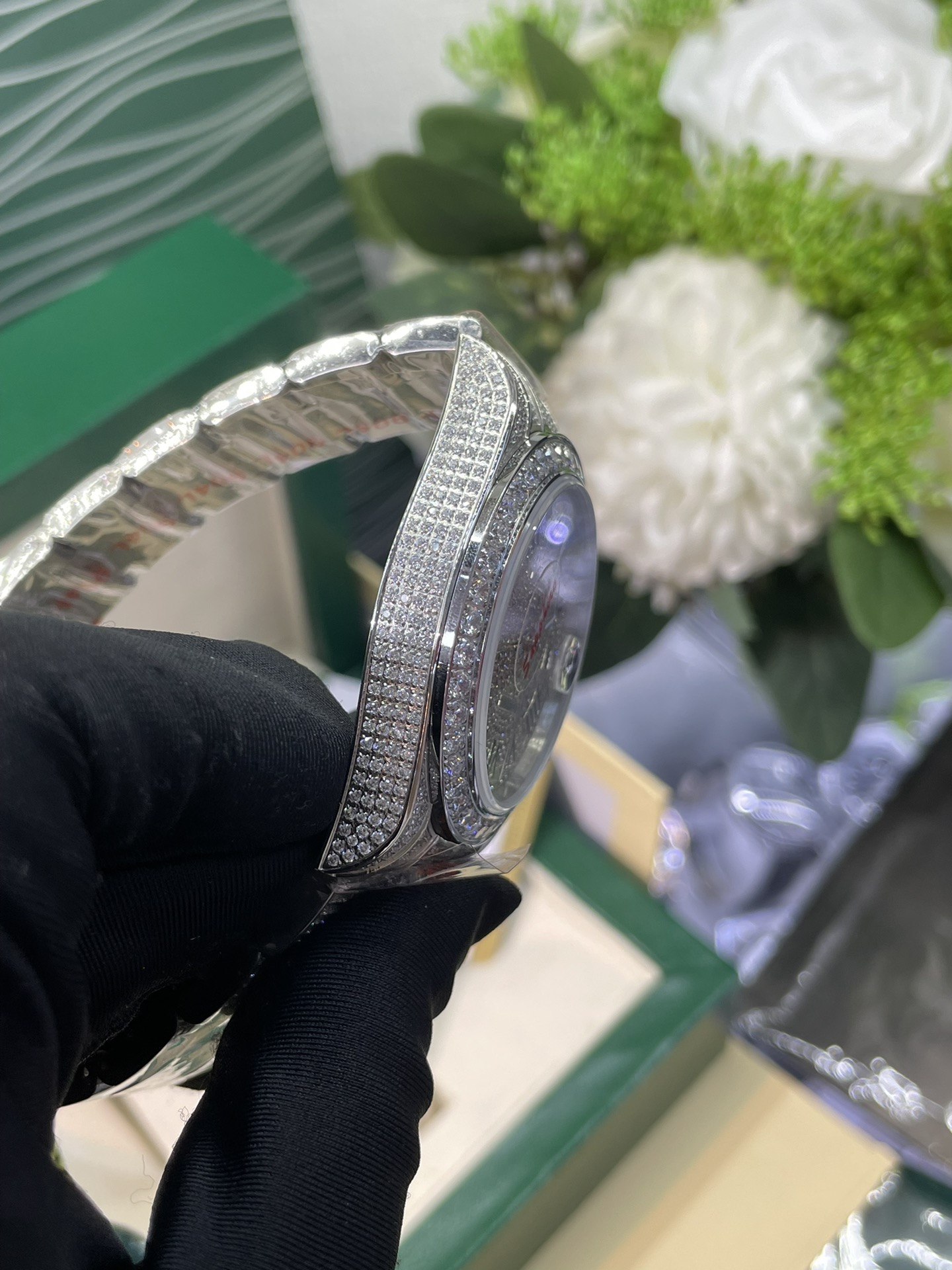 Diamond - Set Luxury Watch - 图片 8