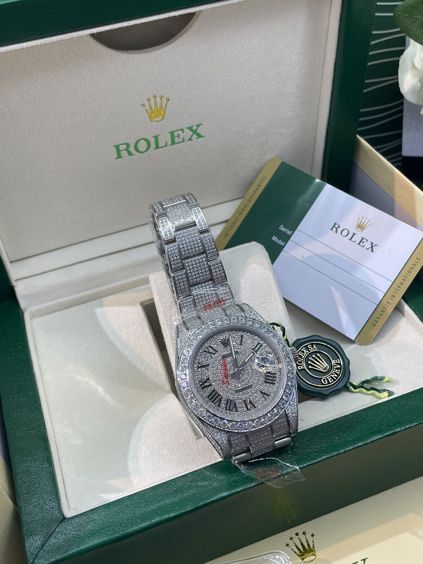 Diamond - Set Luxury Watch - 图片 3