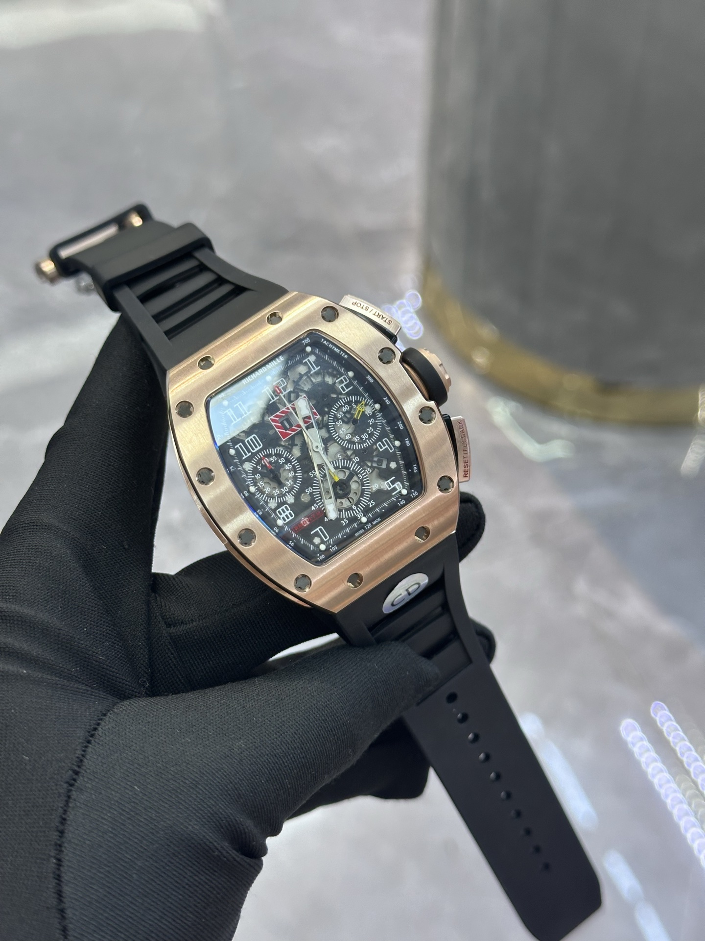 replica version, men's watch with 7750 - 图片 12