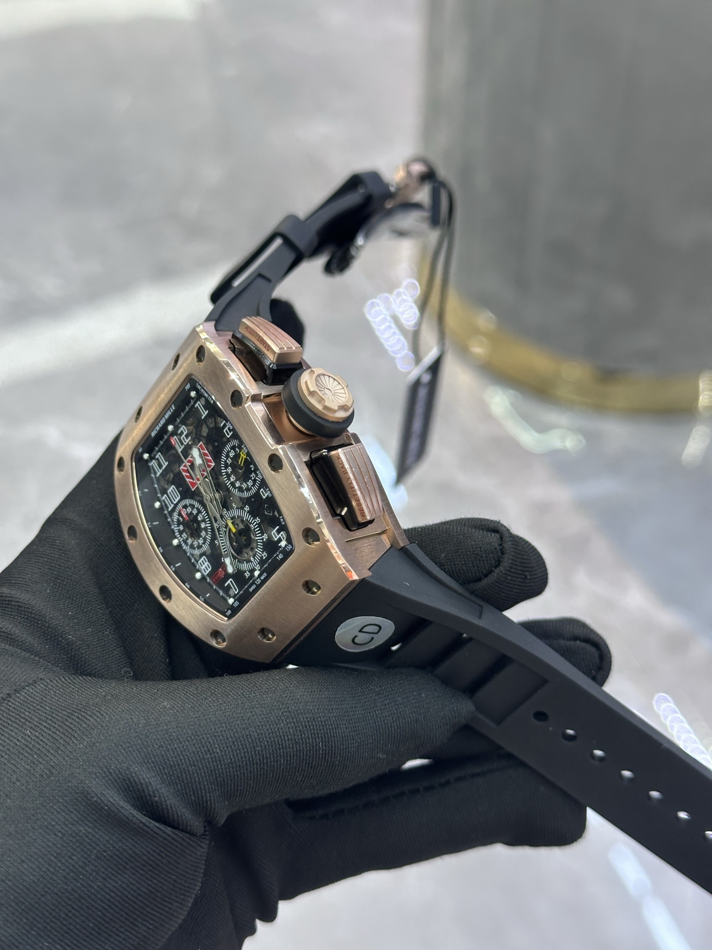 replica version, men's watch with 7750 - 图片 5