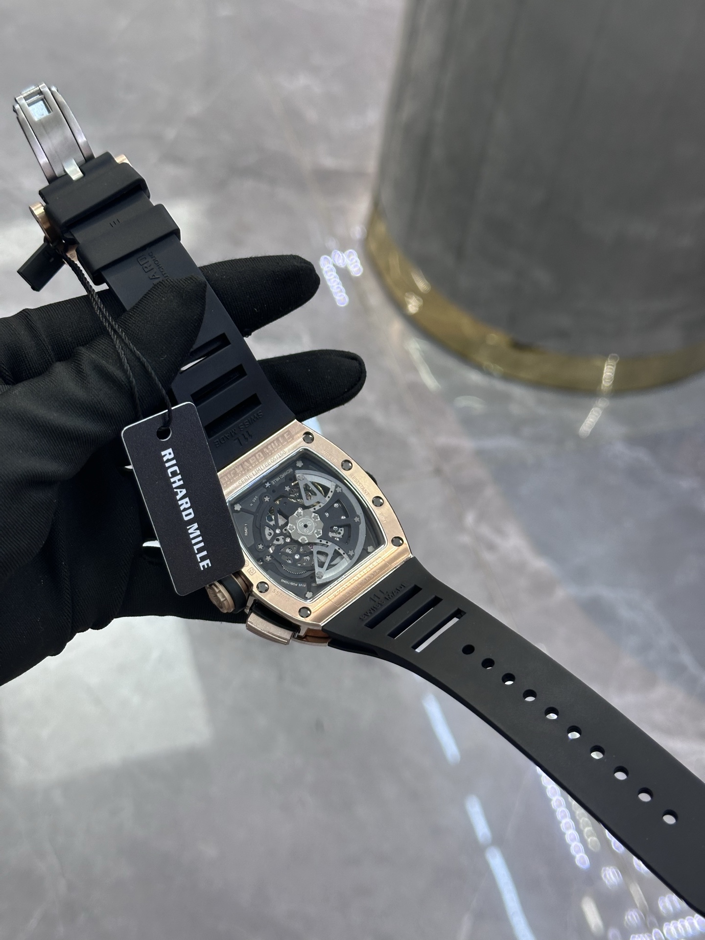 replica version, men's watch with 7750 - 图片 8