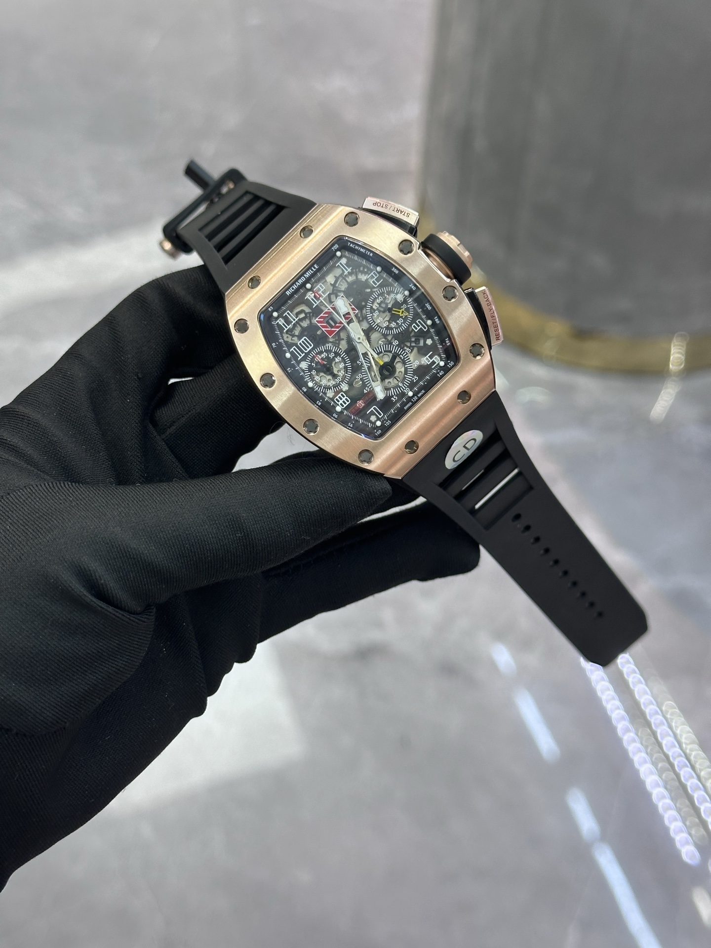 replica version, men's watch with 7750 - 图片 9