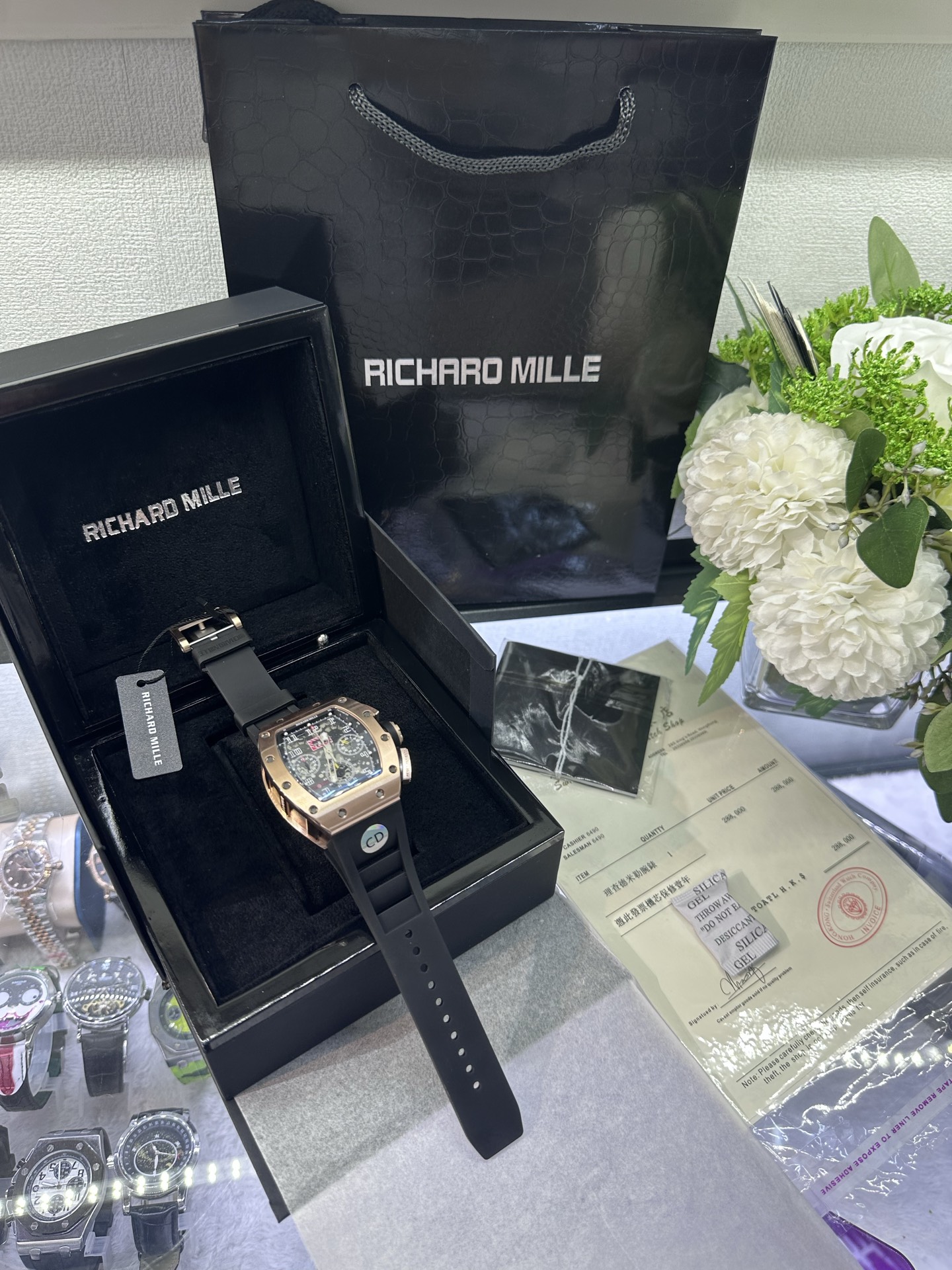 replica version, men's watch with 7750 - 图片 19