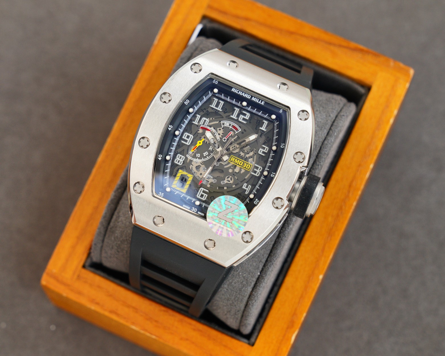 RM030 Hollow Mechanical Automatic Watch - 图片 3