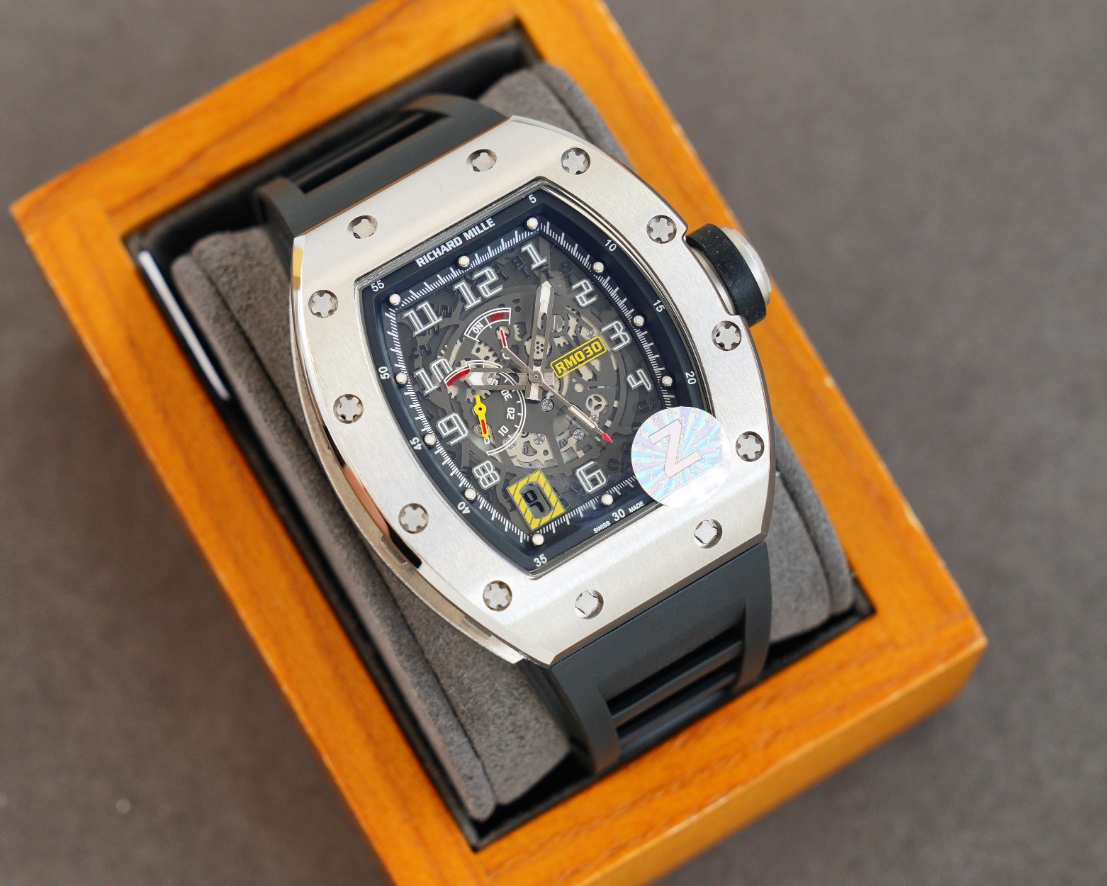 RM030 Hollow Mechanical Automatic Watch - 图片 4