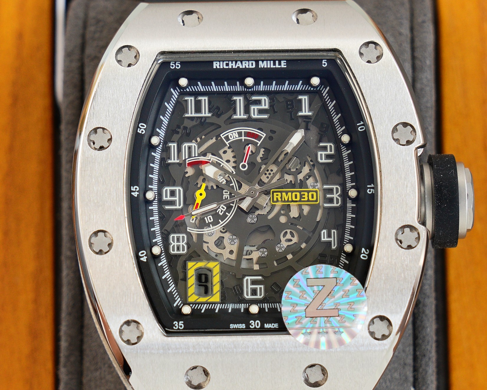 RM030 Hollow Mechanical Automatic Watch - 图片 5