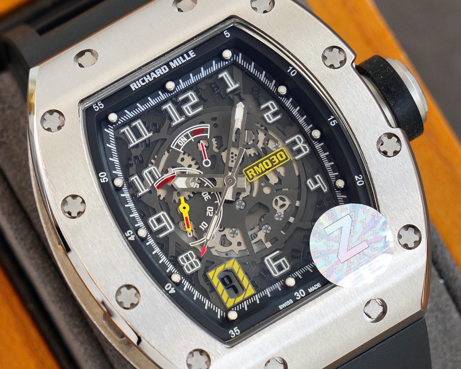 RM030 Hollow Mechanical Automatic Watch - 图片 6