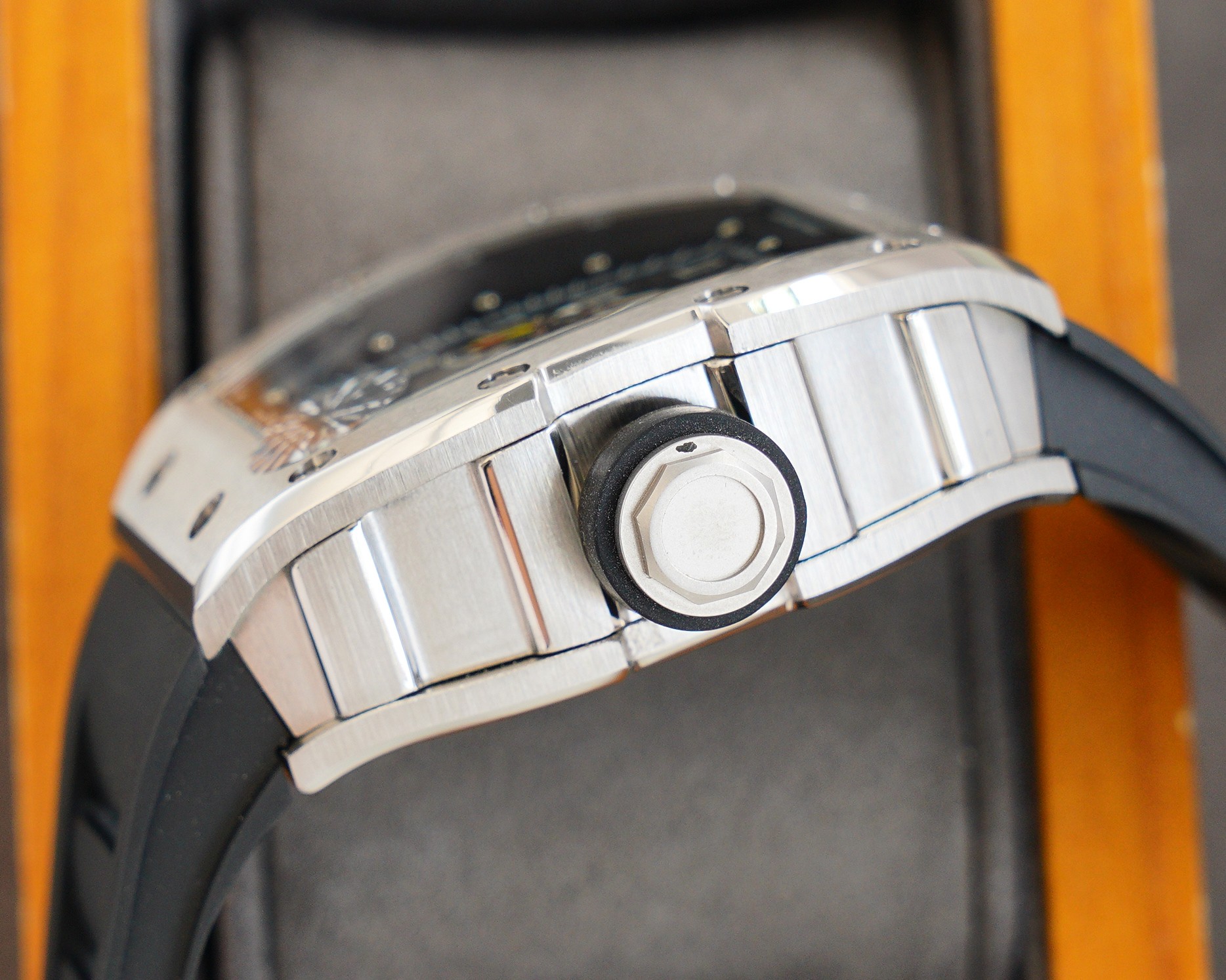 RM030 Hollow Mechanical Automatic Watch - 图片 7