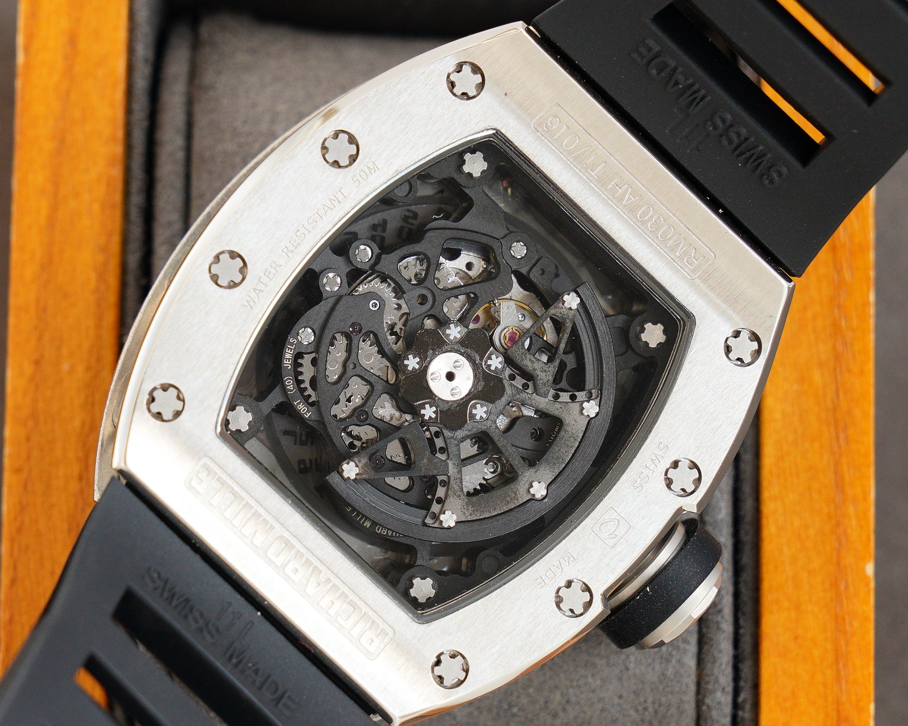 RM030 Hollow Mechanical Automatic Watch - 图片 9