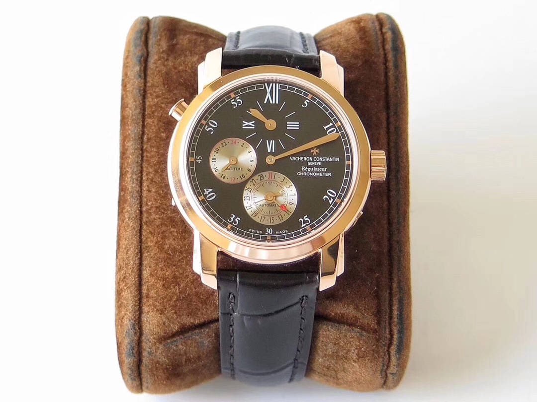 42005 dual-time wristwatch is elegant and magnificent
